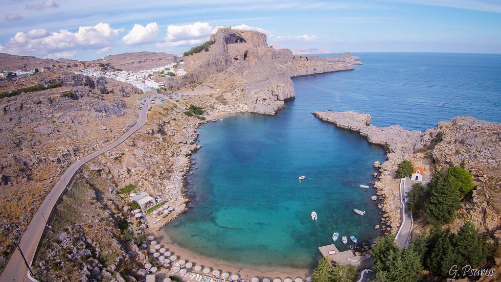 Villa Eftihia In Lindos Luaran gambar