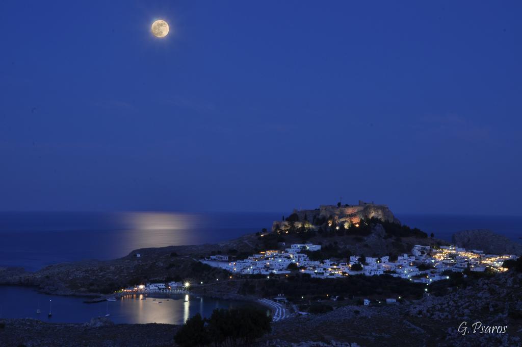 Villa Eftihia In Lindos Luaran gambar