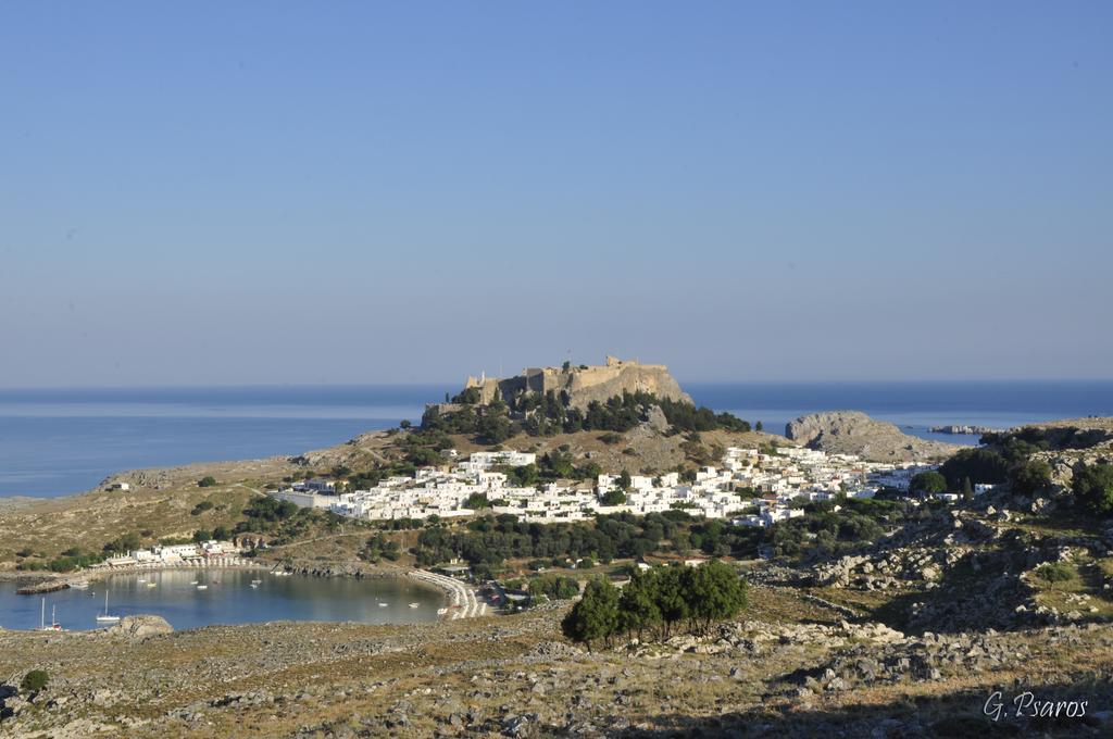 Villa Eftihia In Lindos Luaran gambar