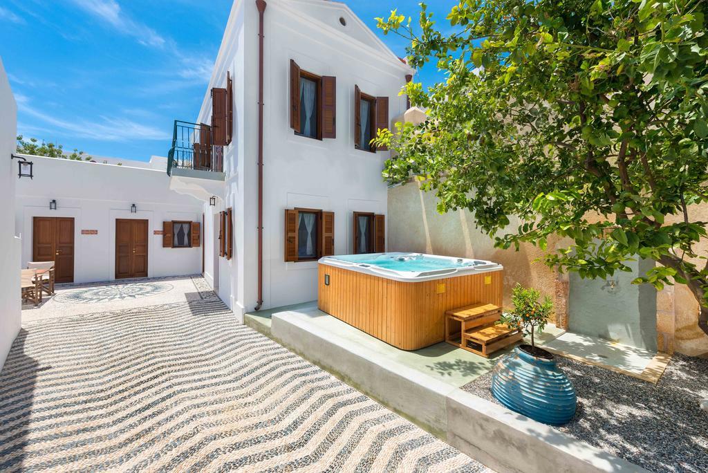 Villa Eftihia In Lindos Luaran gambar