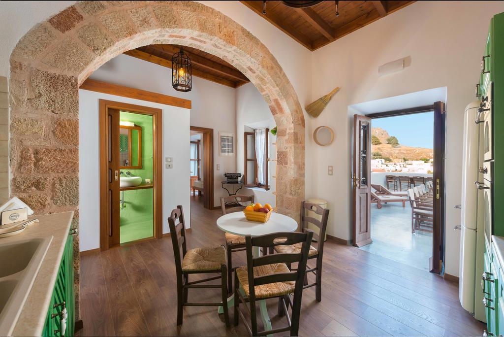 Villa Eftihia In Lindos Luaran gambar