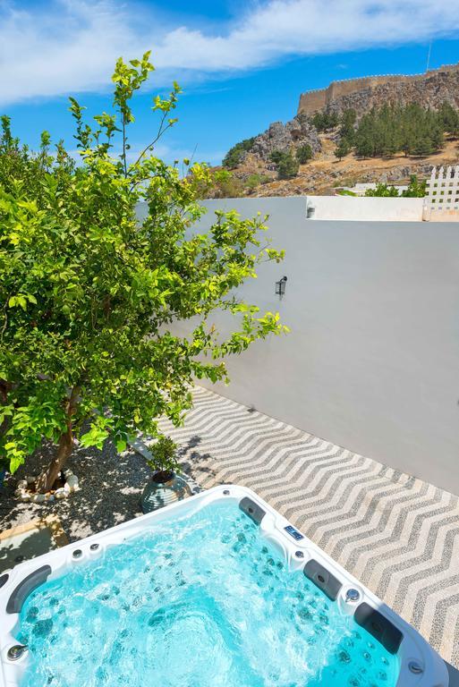 Villa Eftihia In Lindos Luaran gambar