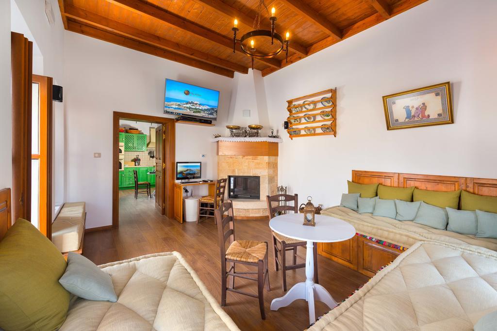 Villa Eftihia In Lindos Luaran gambar
