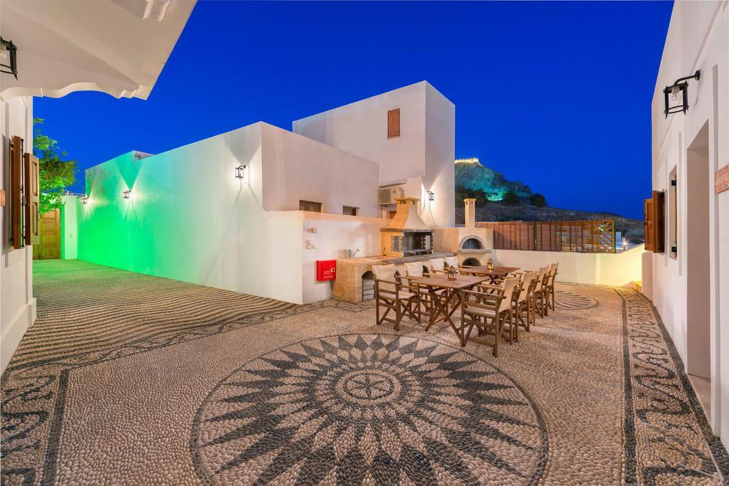 Villa Eftihia In Lindos Luaran gambar