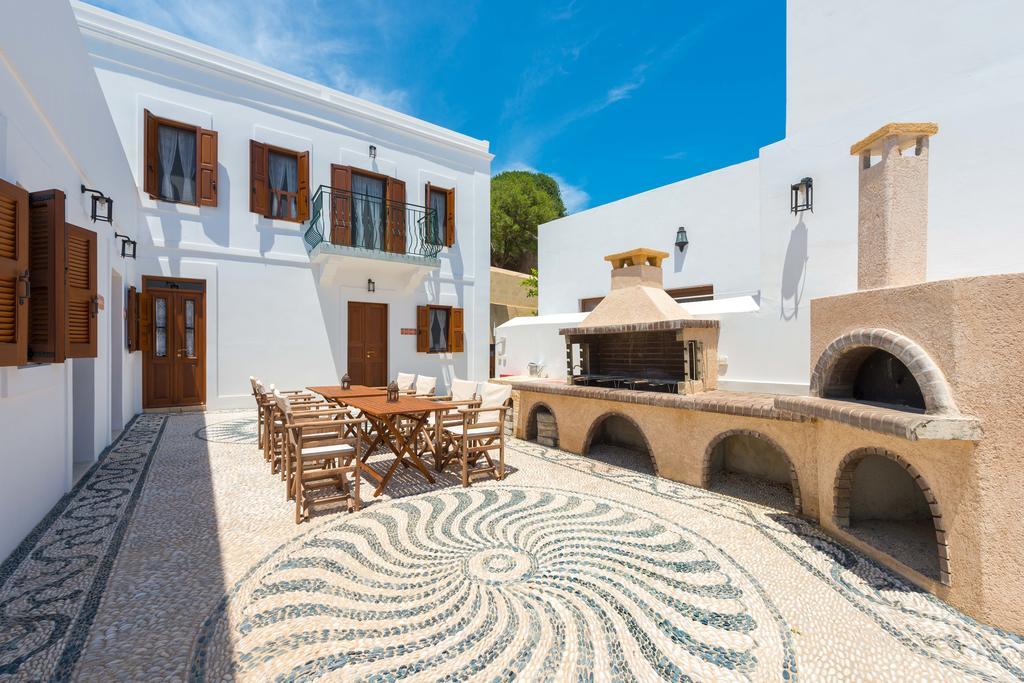 Villa Eftihia In Lindos Luaran gambar