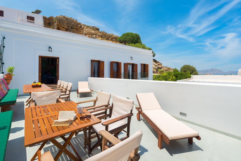 Villa Eftihia In Lindos Luaran gambar
